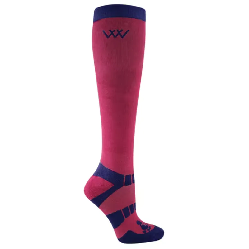 Woof Wear Winter Riding Socks Shiraz
